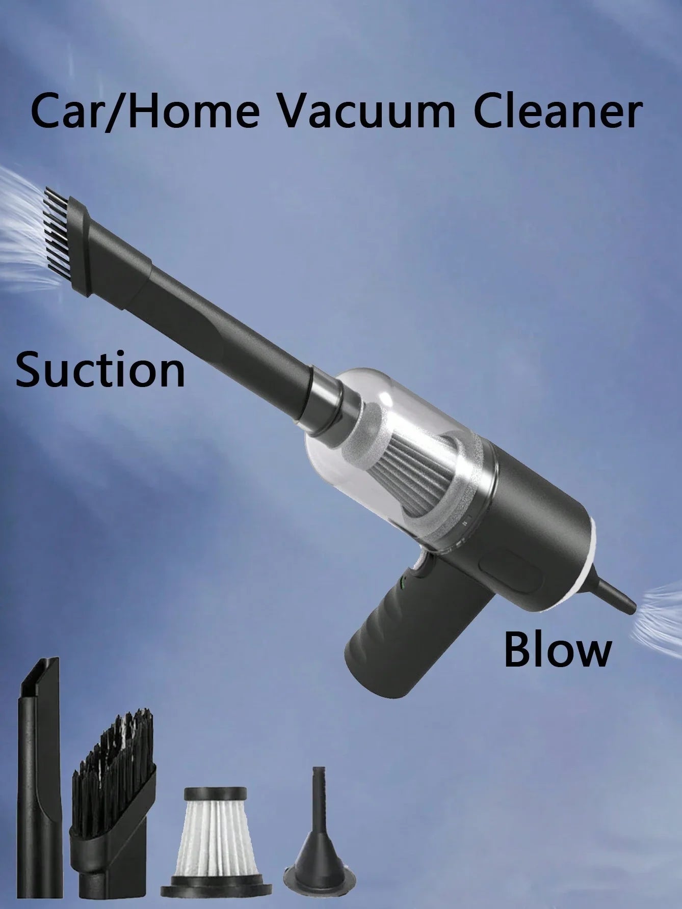 3-in-1 Suction & Blowing Vacuum Cleaner